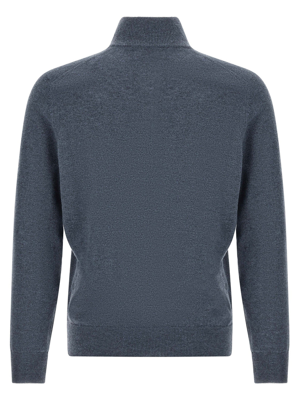 Brunello Cucinelli Blue Cashmere Cardigan