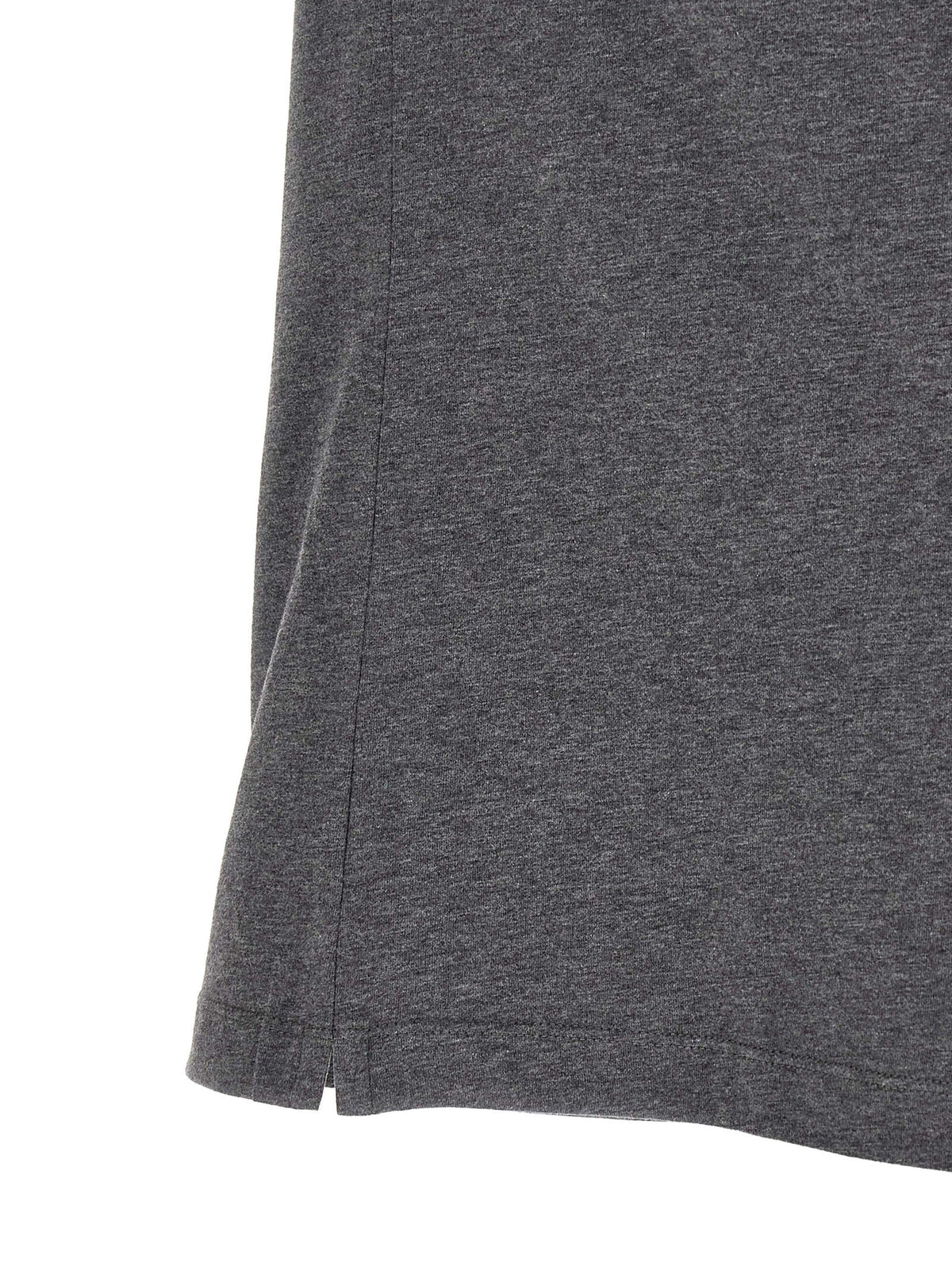 Brunello Cucinelli Gray Cotton T-Shirt