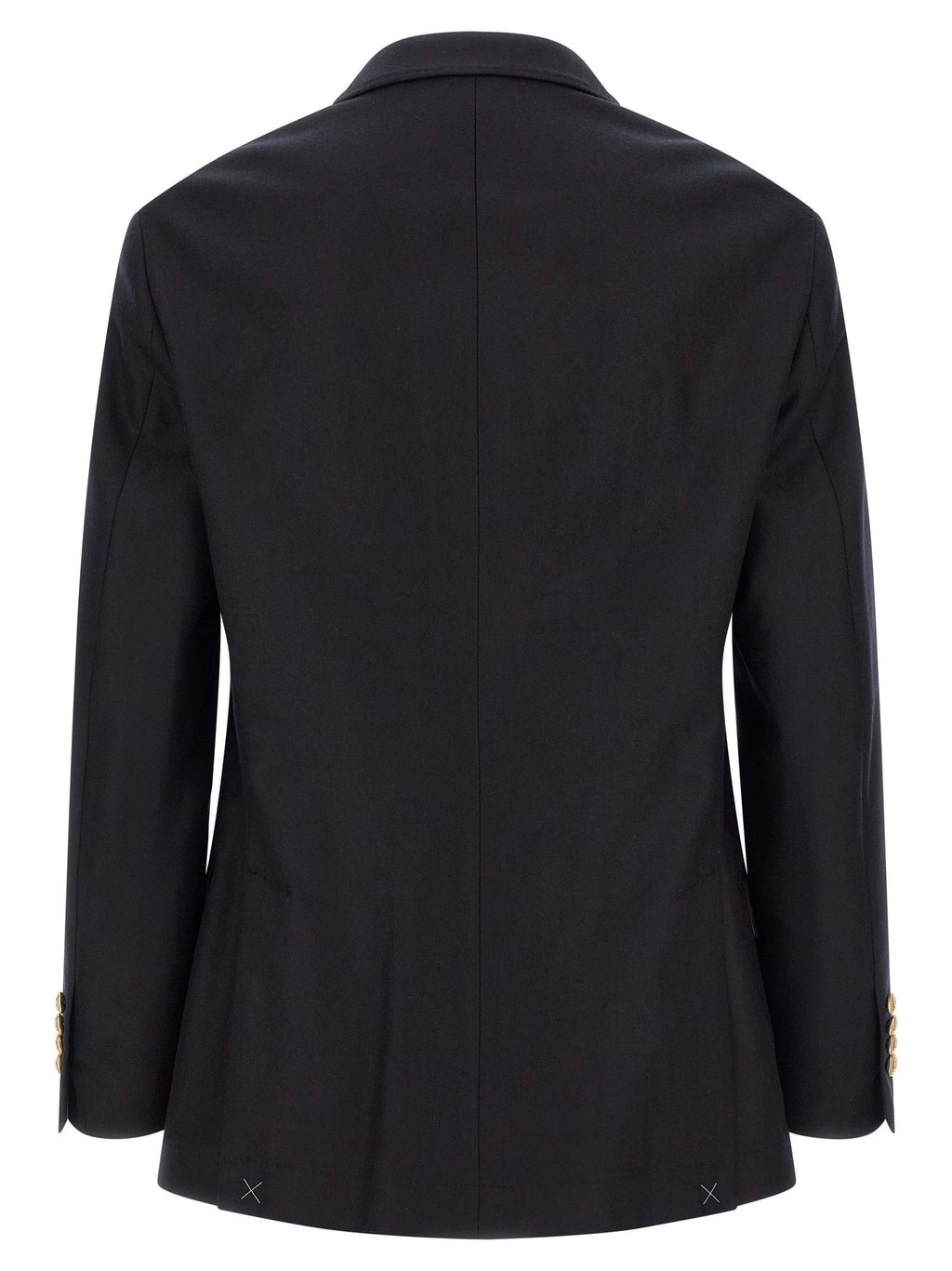 Brunello Cucinelli Blue Virgin Wool Blazer