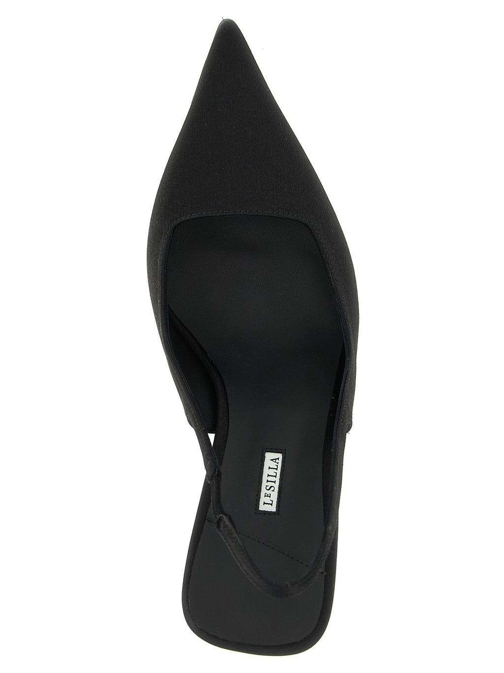 LE SILLA Black Viscose High Heel Pumps