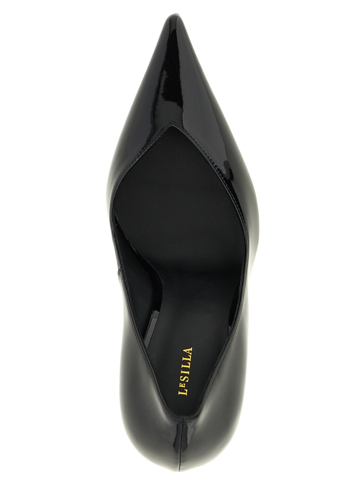 LE SILLA Black Polyethylene High Heel Pumps