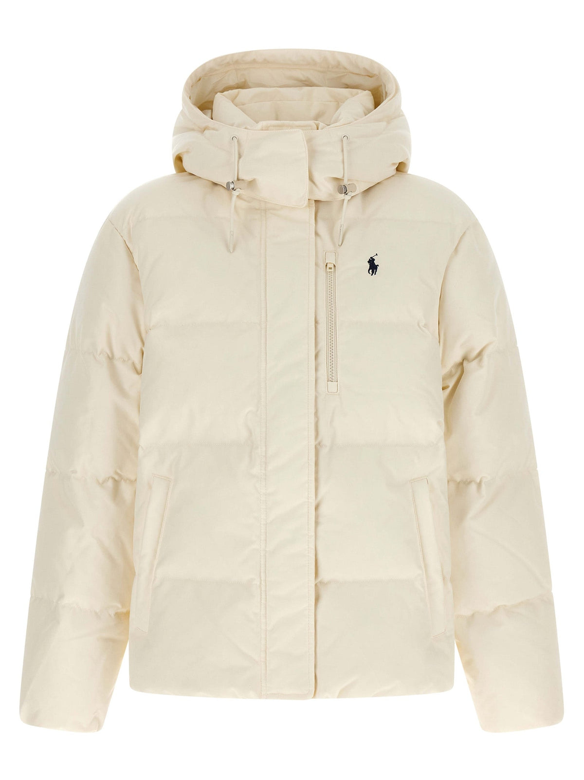 Polo Ralph Lauren White Polyester Full-Length Jacket