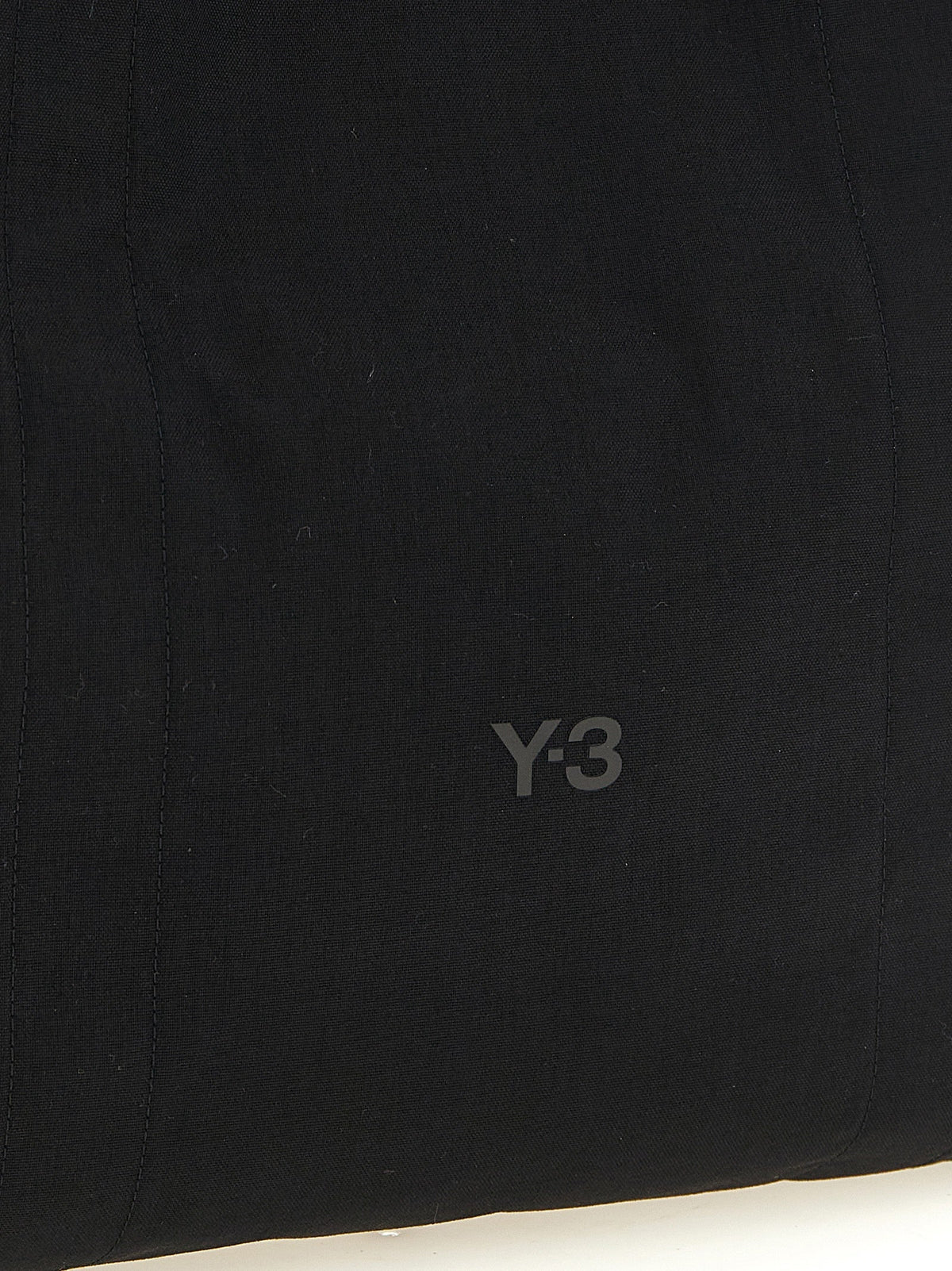 Y-3 Black Polyamide Tote Bag