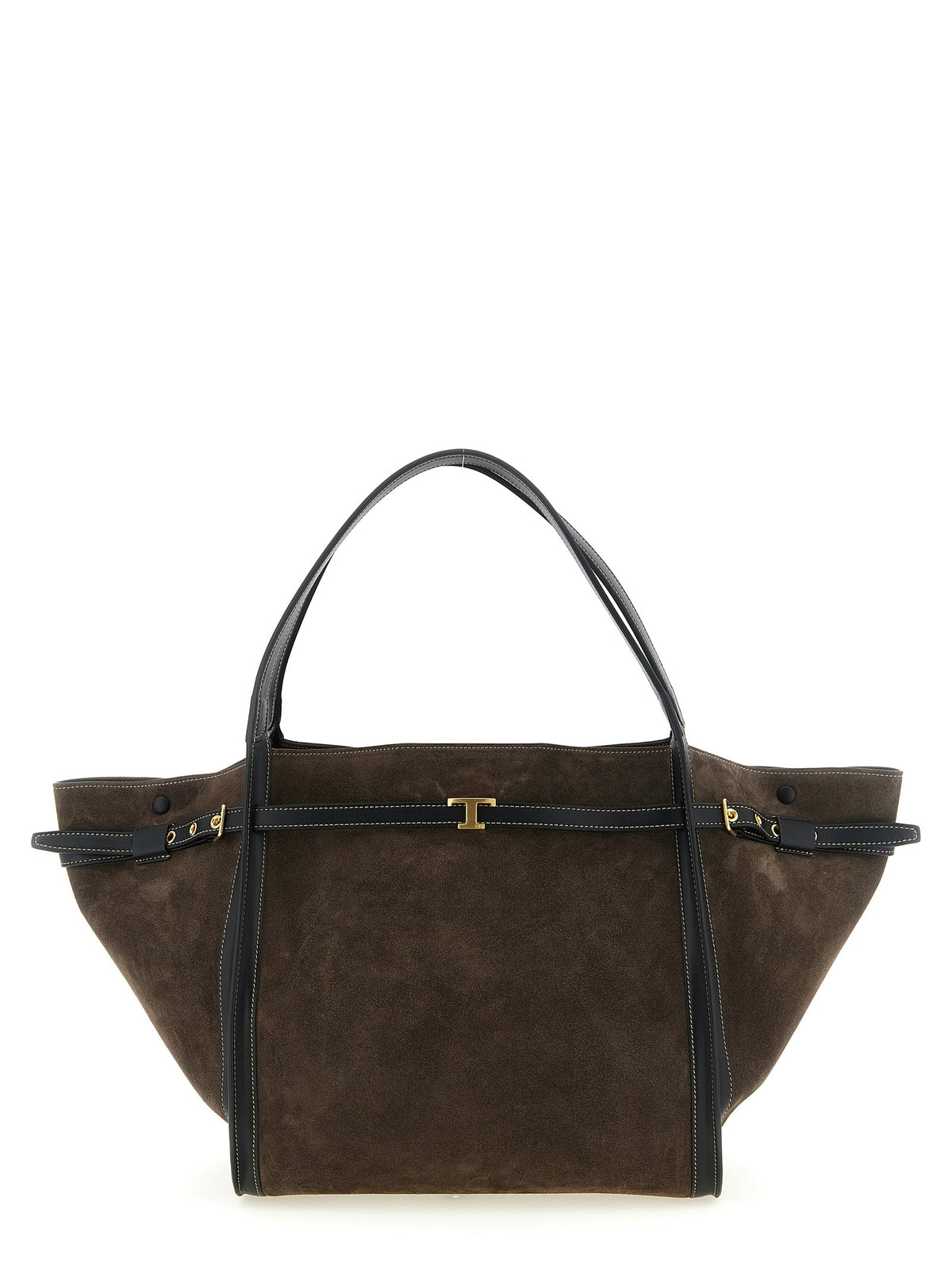 Tod's Brown Calfskin Tote Bag