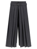 Brunello Cucinelli Gray Virgin Wool Bermuda Shorts