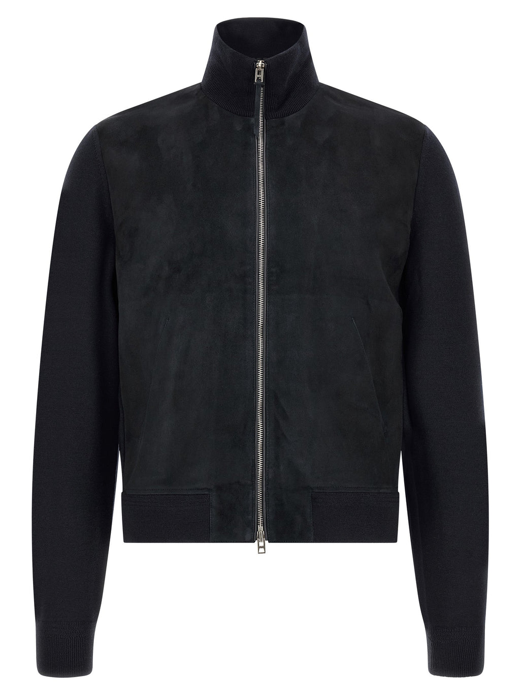 Tom Ford Blue Wool Cardigan