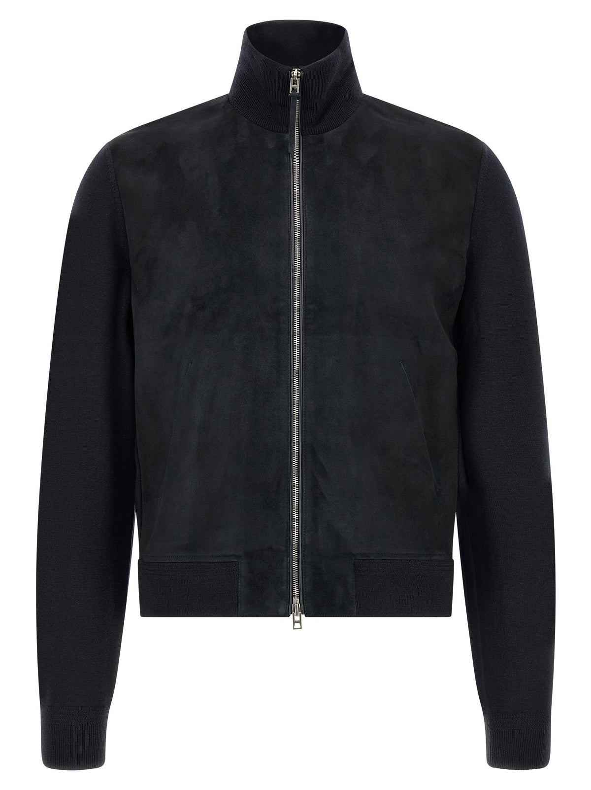Tom Ford Blue Wool Cardigan