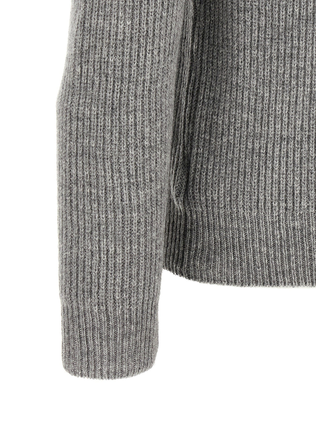 ZANONE Gray Virgin Wool Cardigan