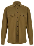 BORRIELLO Bicolor Cotton Blouse