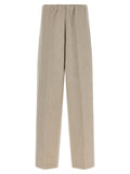 Fabiana Filippi Beige Polyester Casual Pants