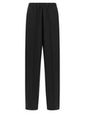 Fabiana Filippi Black Virgin Wool Casual Pants