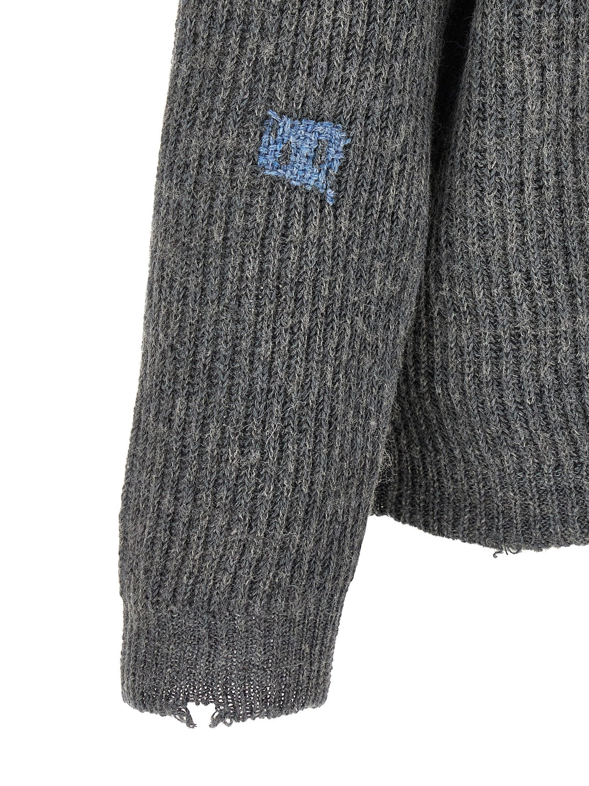 Maison Margiela Gray Linen Cardigan
