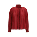 Forte_Forte Red Cotton Blouse