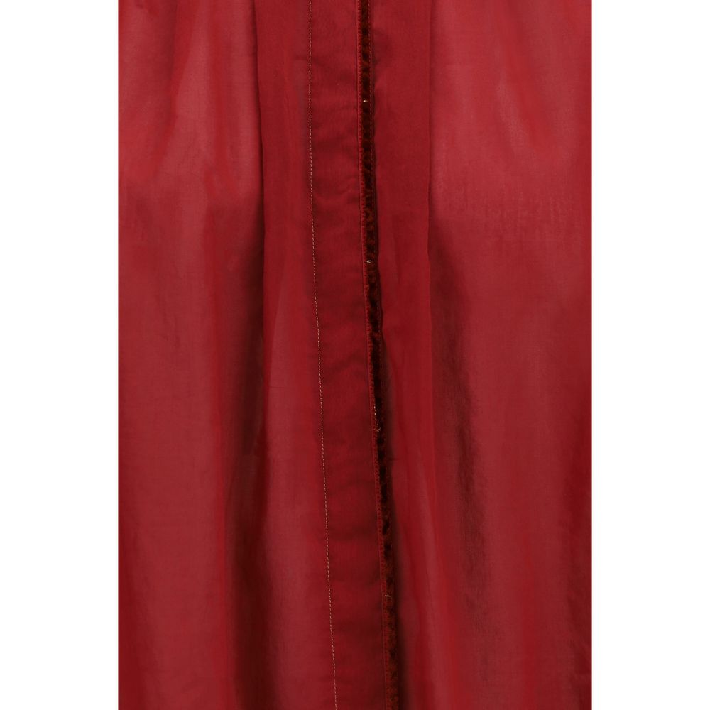 Forte_Forte Red Cotton Blouse