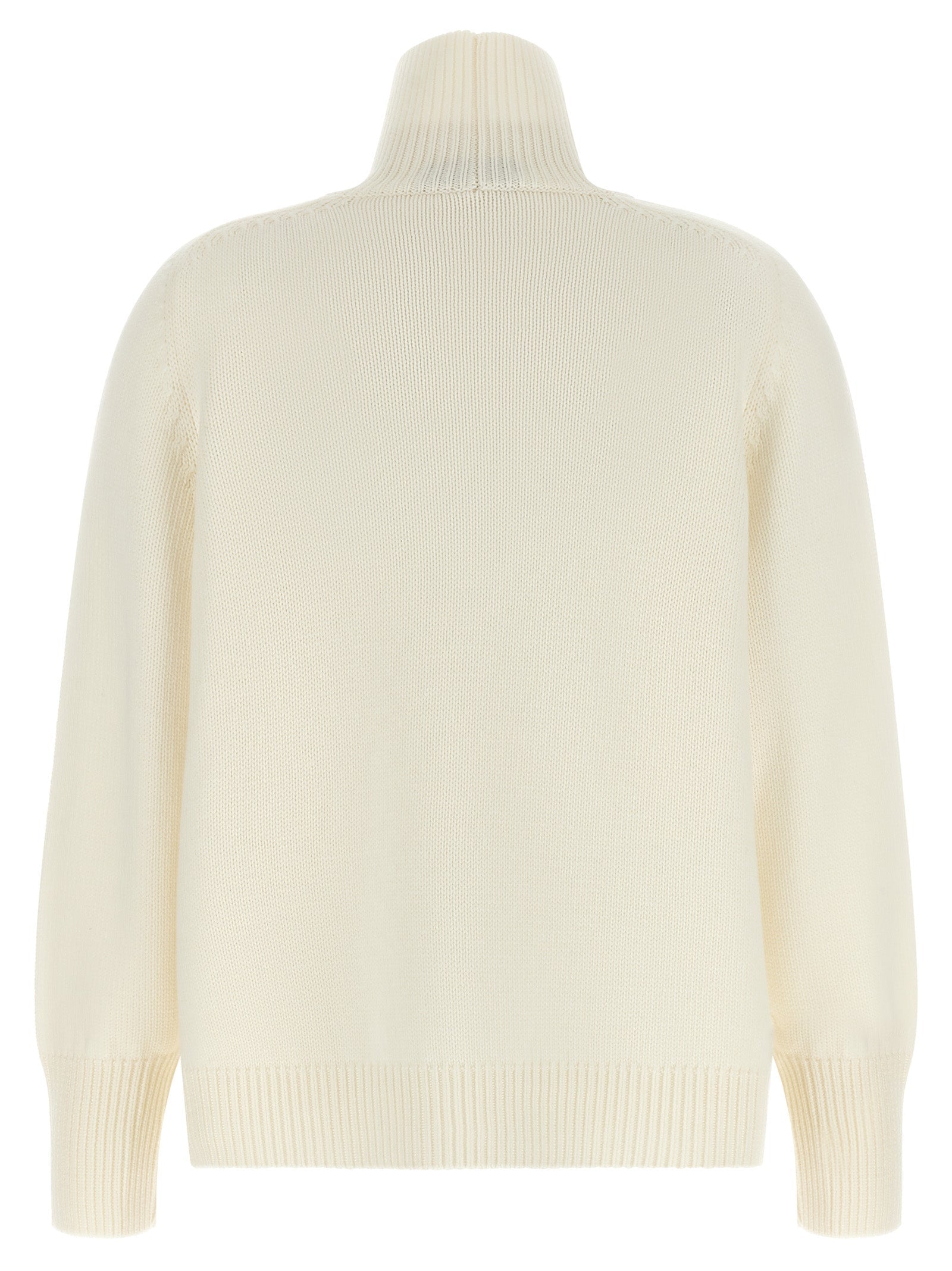 Fabiana Filippi White Virgin Wool Cardigan