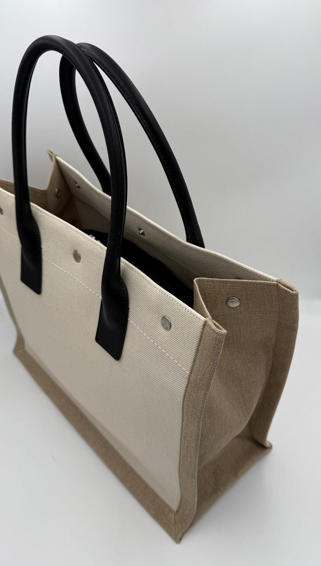 SAINT LAURENT Rive Gauche Medium Tote Bag