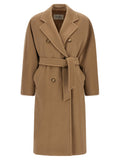 Max Mara Beige Virgin Wool Coat