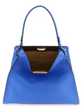 Fendi Blue Calfskin Handbag