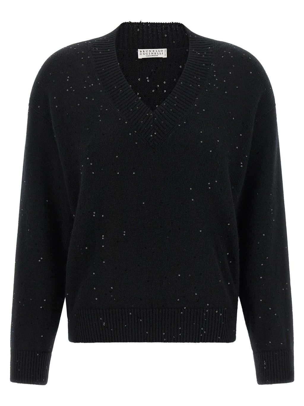 Brunello Cucinelli Black Cashmere Cardigan