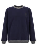 Brunello Cucinelli Blue Cotton Sweatshirt
