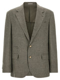 Brunello Cucinelli Bicolor Wool Blazer
