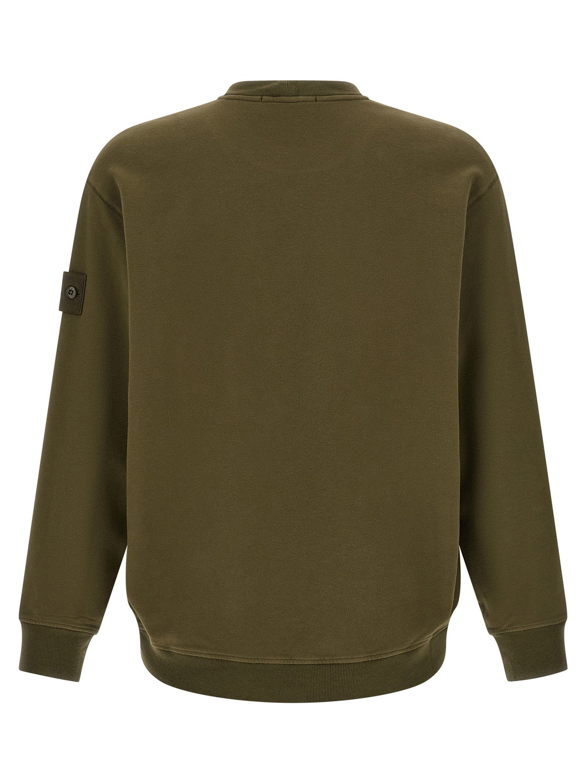 Stone Island Bicolor Cotton Sweatshirt