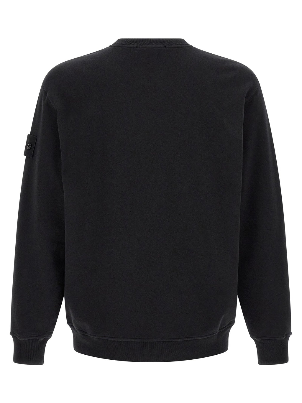 Stone Island Black Cotton Sweatshirt