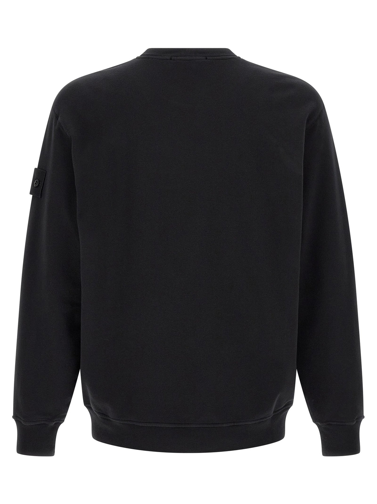 Stone Island Black Cotton Sweatshirt