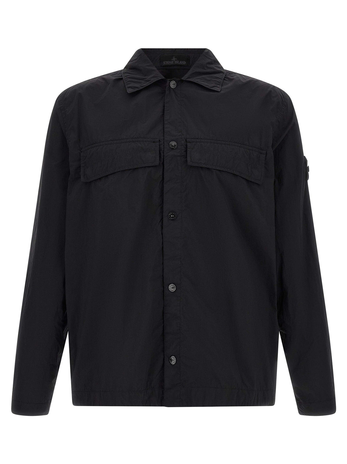 Stone Island Black Polyamide Blouse