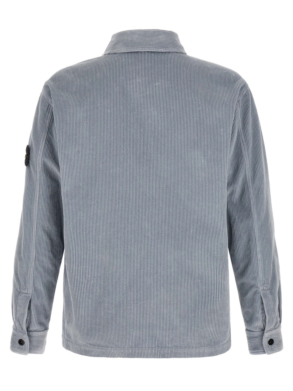 Stone Island Gray Cotton Blouse
