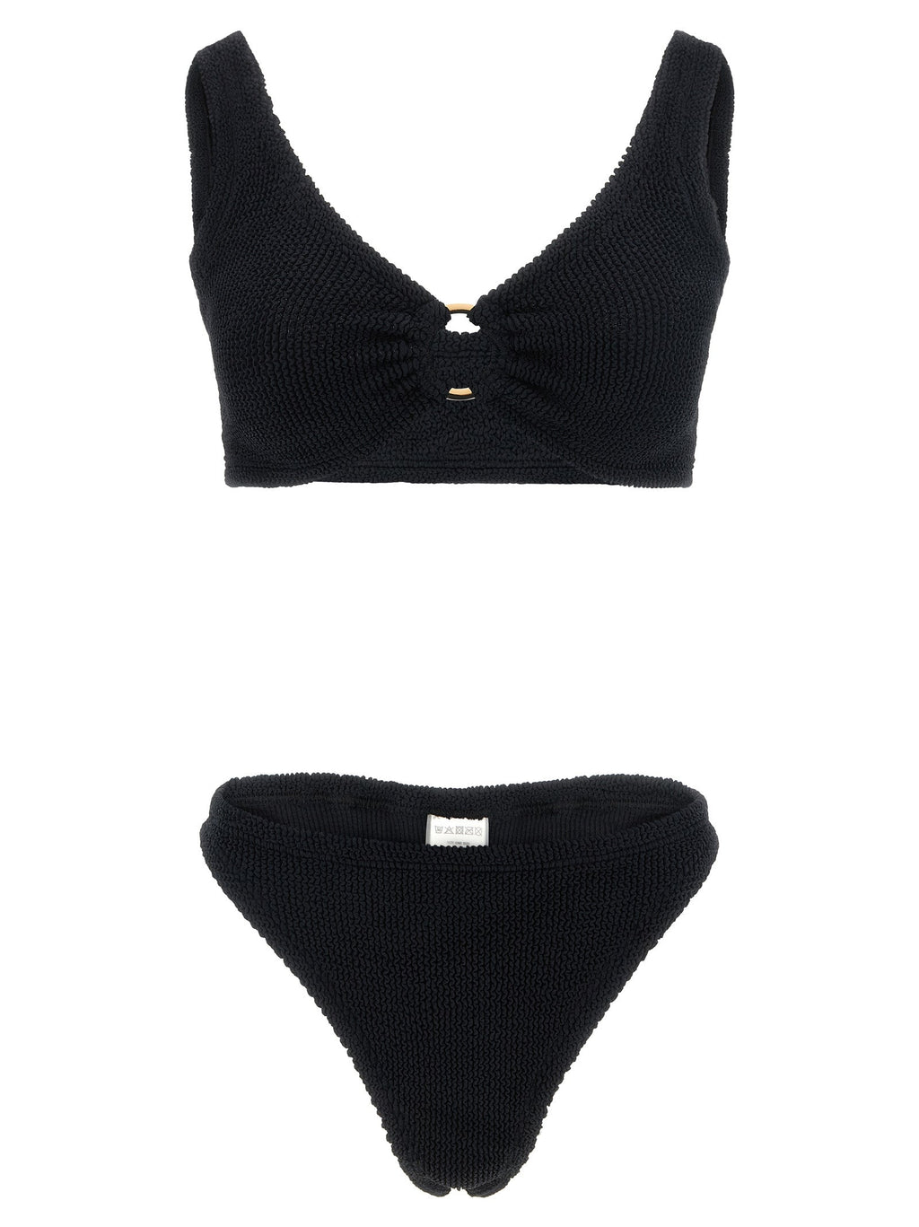 Hunza G Black Polyamide Bikini