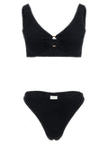 Hunza G Black Polyamide Bikini
