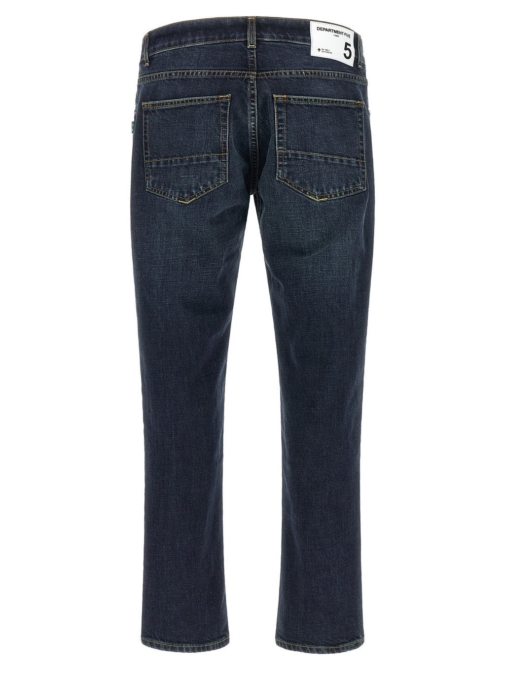 Department 5 Blue Cotton Cropped Jeans