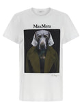 Max Mara White Cotton T-Shirt