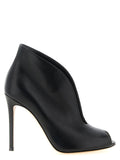 Gianvito Rossi Black Lamb Leather Ankle Boots