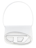 Diesel White Cowhide Shoulder Bag