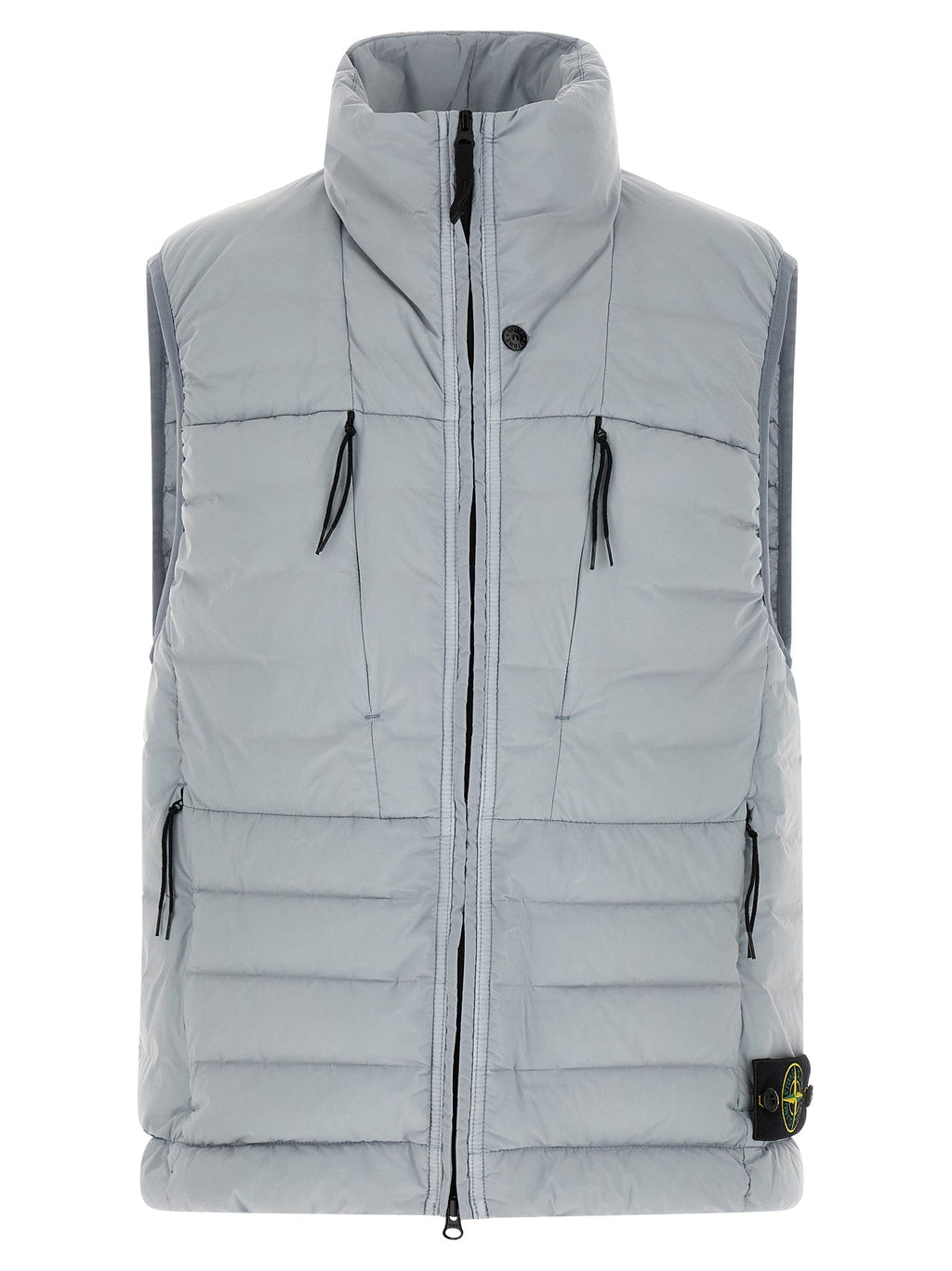 Stone Island Gray Polyamide Sleeveless Jacket