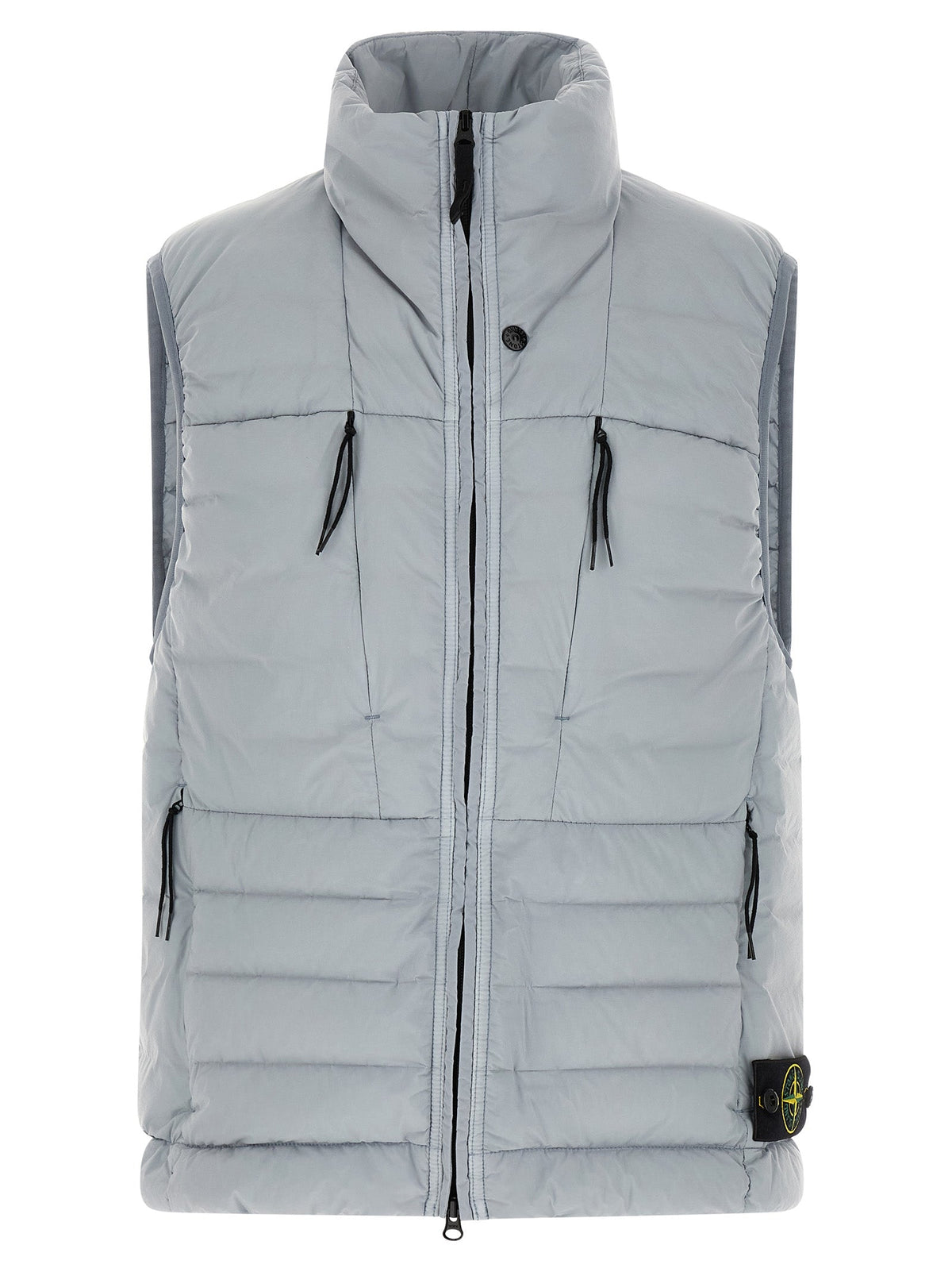 Stone Island Gray Polyamide Sleeveless Jacket