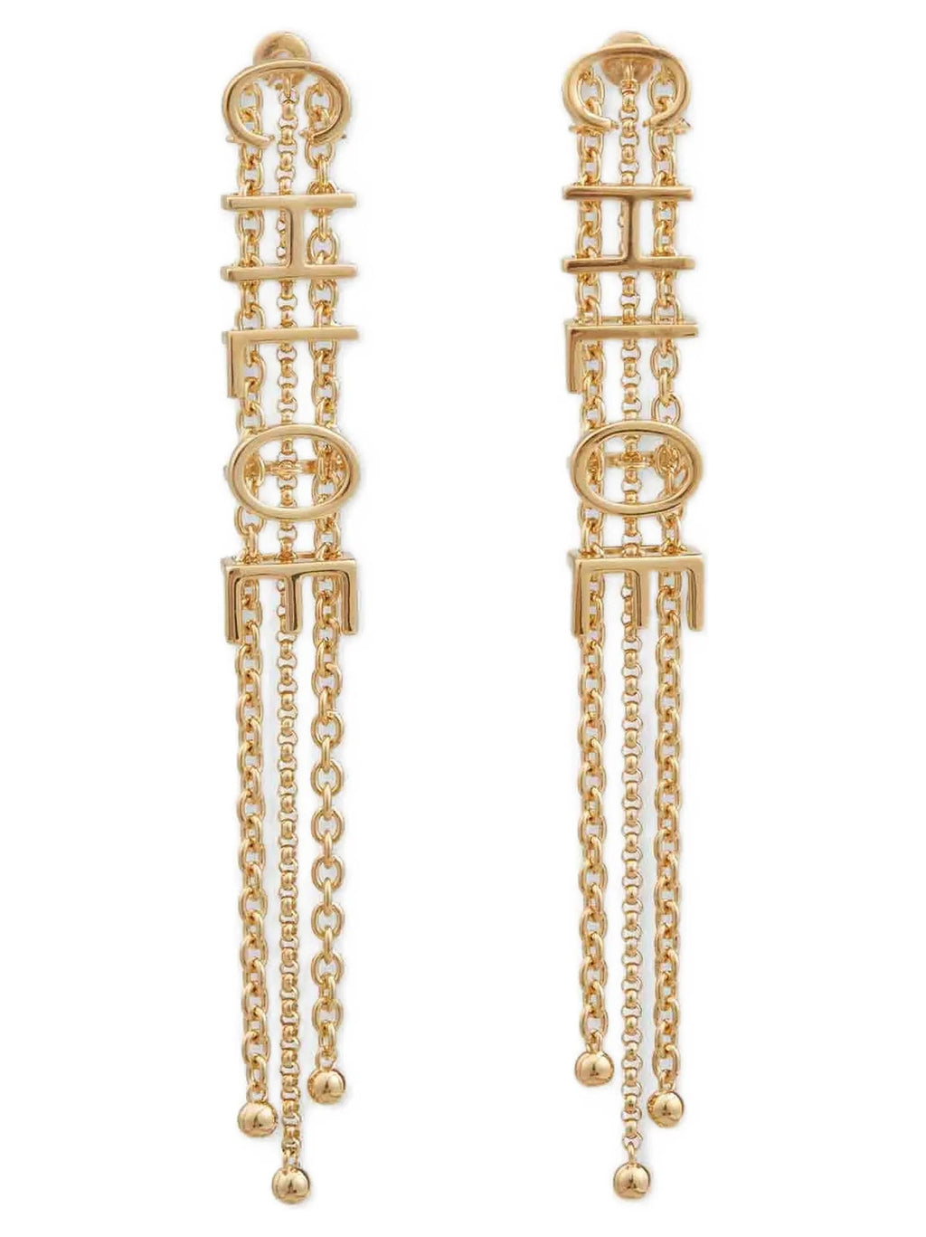 Chloé Gold Brass Earrings