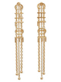 Chloé Gold Brass Earrings