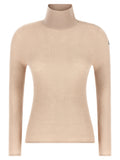 Moncler Beige Virgin Wool Cardigan