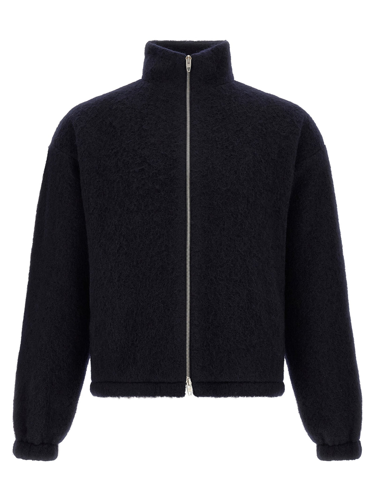 Jil Sander Blue Wool Sweatshirt