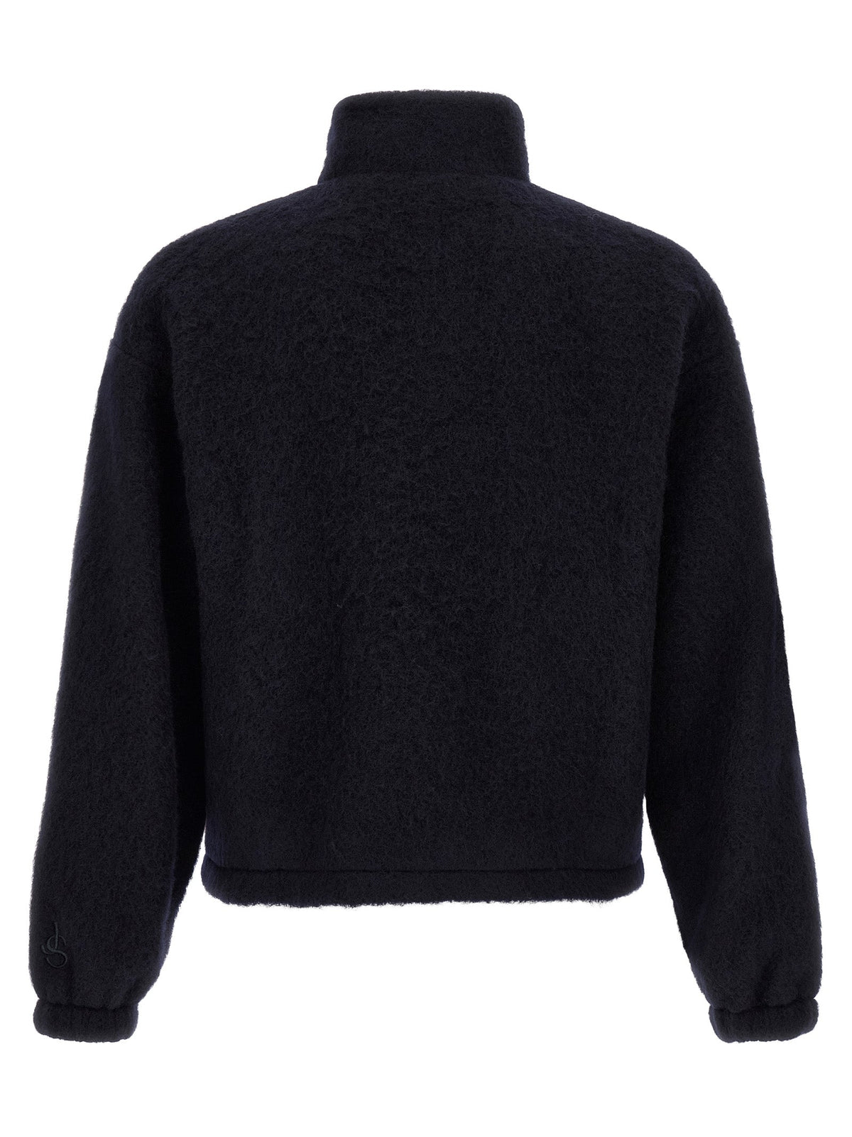 Jil Sander Blue Wool Sweatshirt