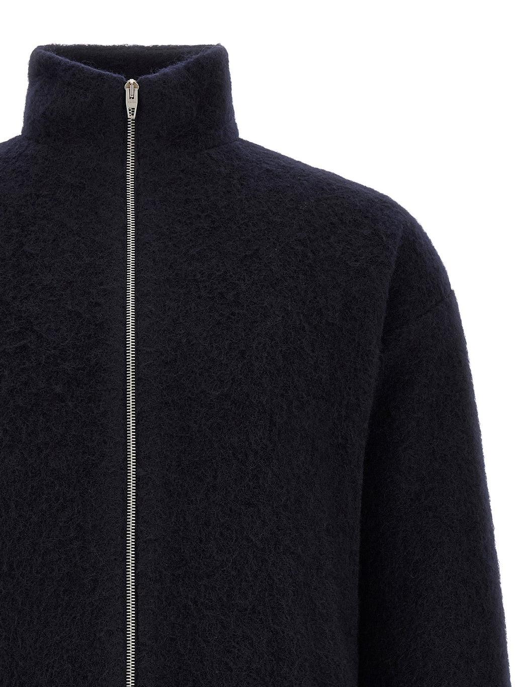 Jil Sander Blue Wool Sweatshirt