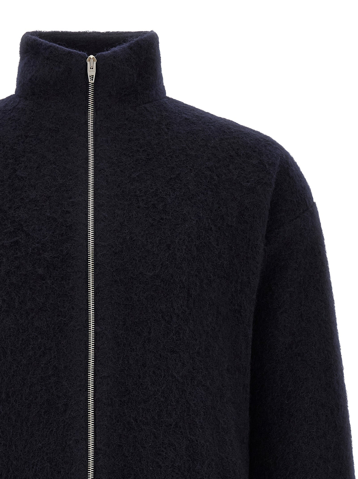 Jil Sander Blue Wool Sweatshirt