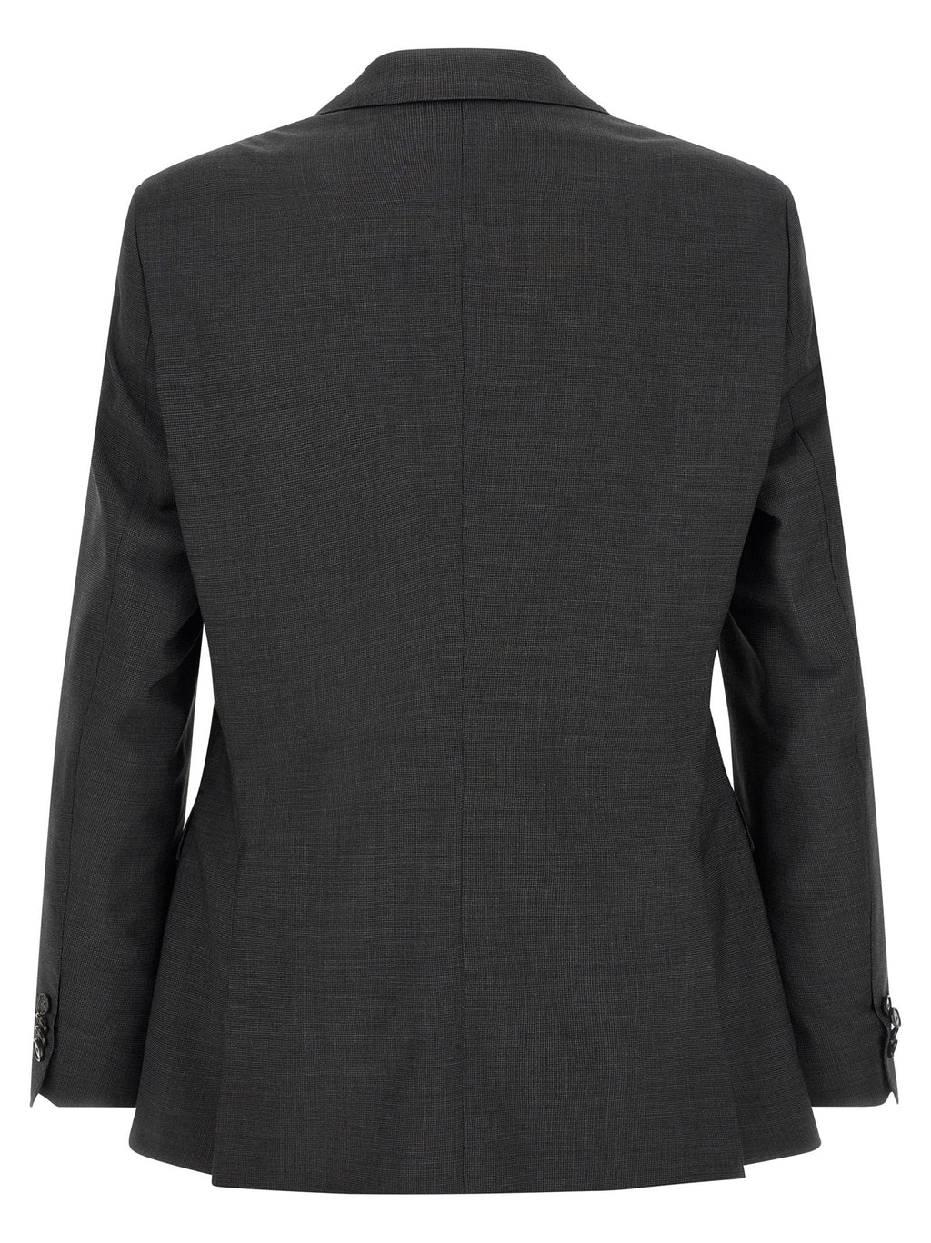 Hugo Boss Gray Virgin Wool Two-Piece Suit