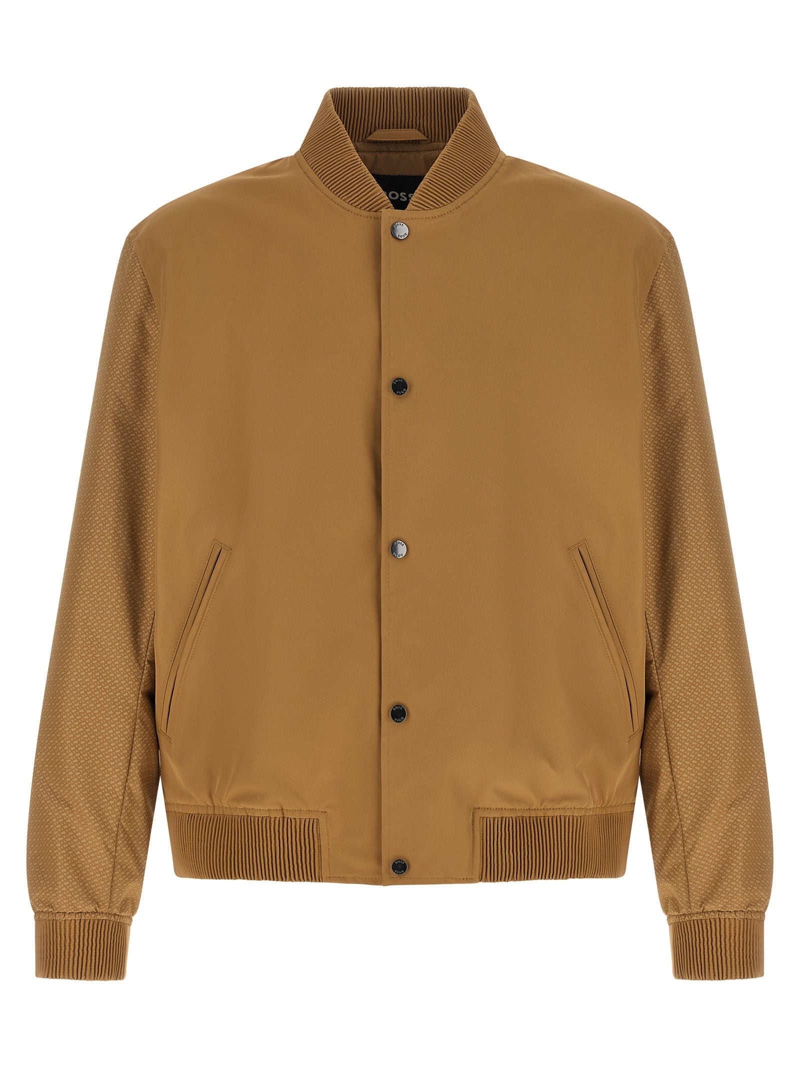 Hugo Boss Beige Polyester Bomber