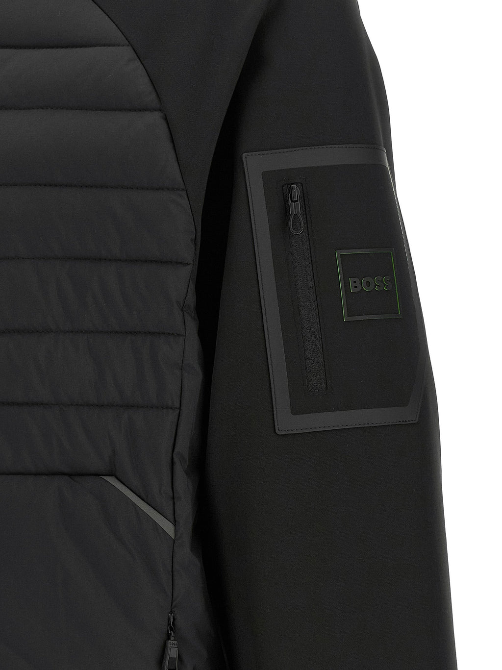 Hugo Boss Black Rubber Sweatshirt