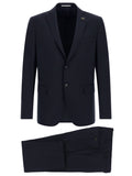 Pal Zileri Blue Wool Suit