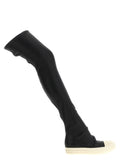 Rick Owens Black Lamb Leather Over The Knee